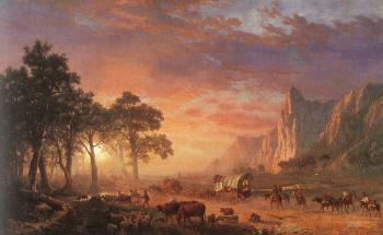 Albert Bierstadt : The Oregon Trail
